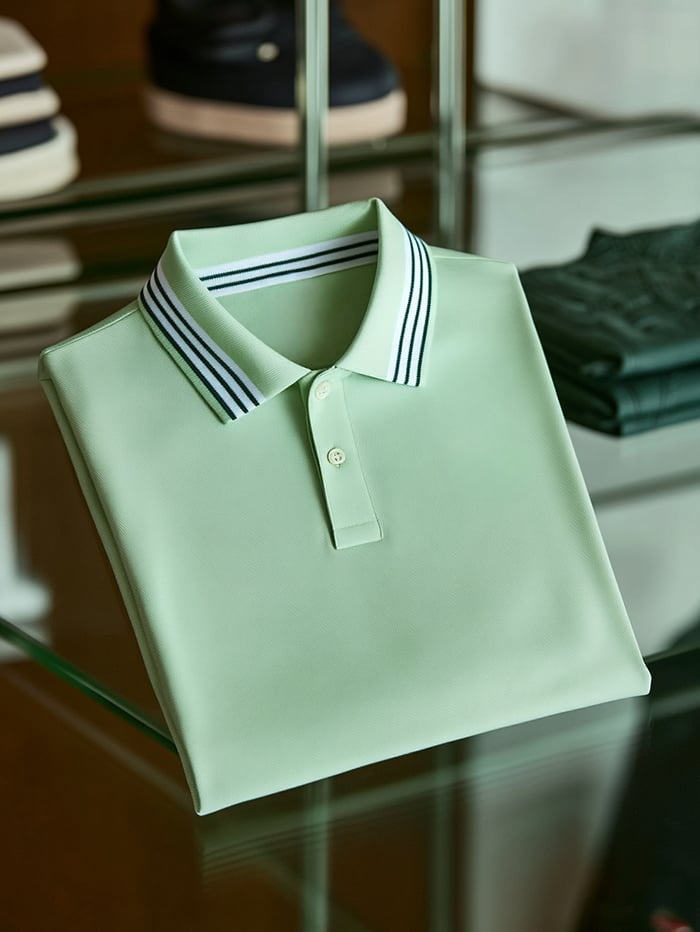 Camisa polo clásico ejecutivo Button de manga corta para hombre