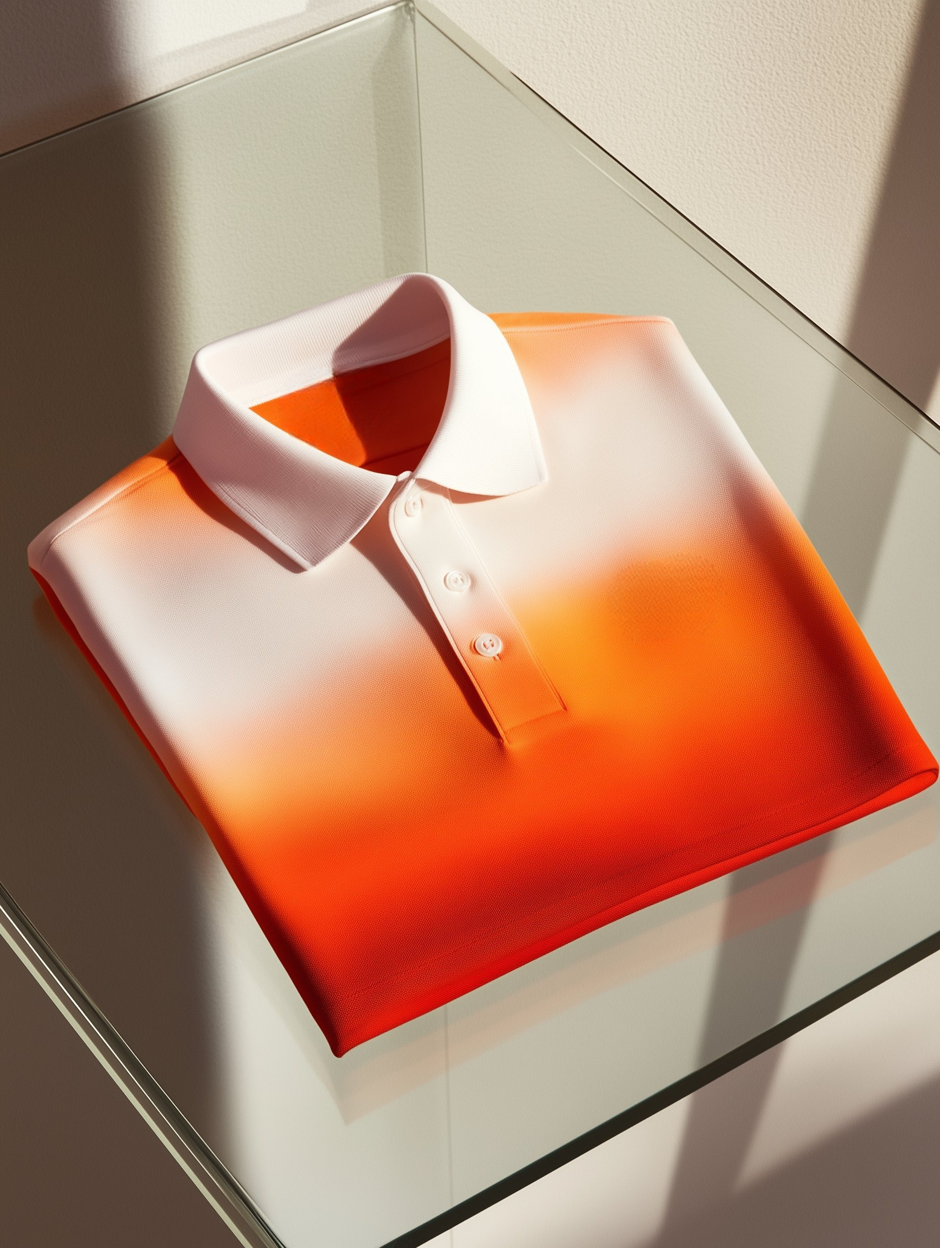 Camisa polo clásico ejecutivo Logo Button de manga corta para hombre