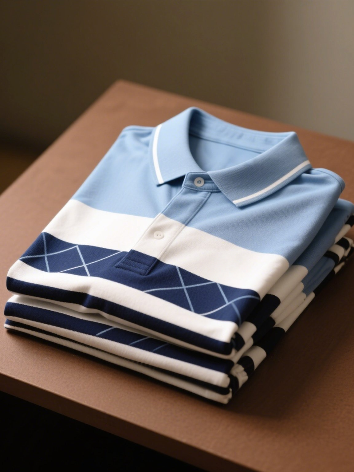 Camisa polo ejecutivo casual Button de manga corta para hombre