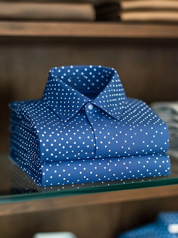 Camisa polo clásico ejecutivo Button de manga corta para hombre