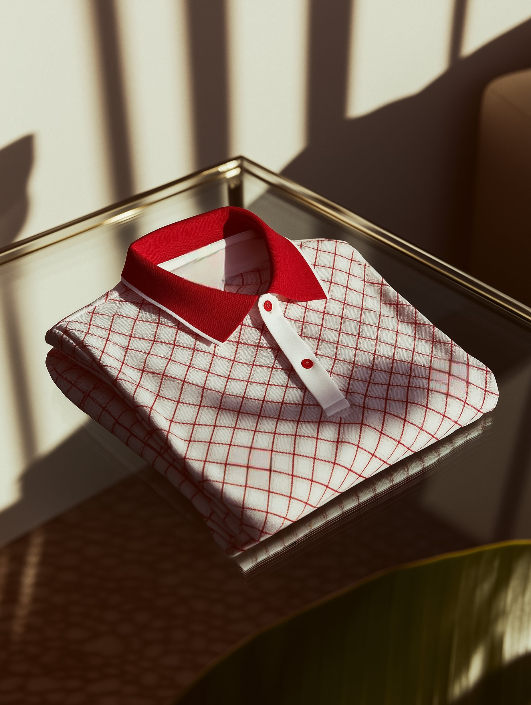 Camisa polo clásico ejecutivo Old Money Button de manga corta para hombre