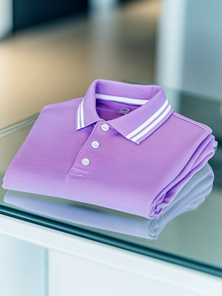 Camisa polo ejecutivo casual Button de manga corta para hombre