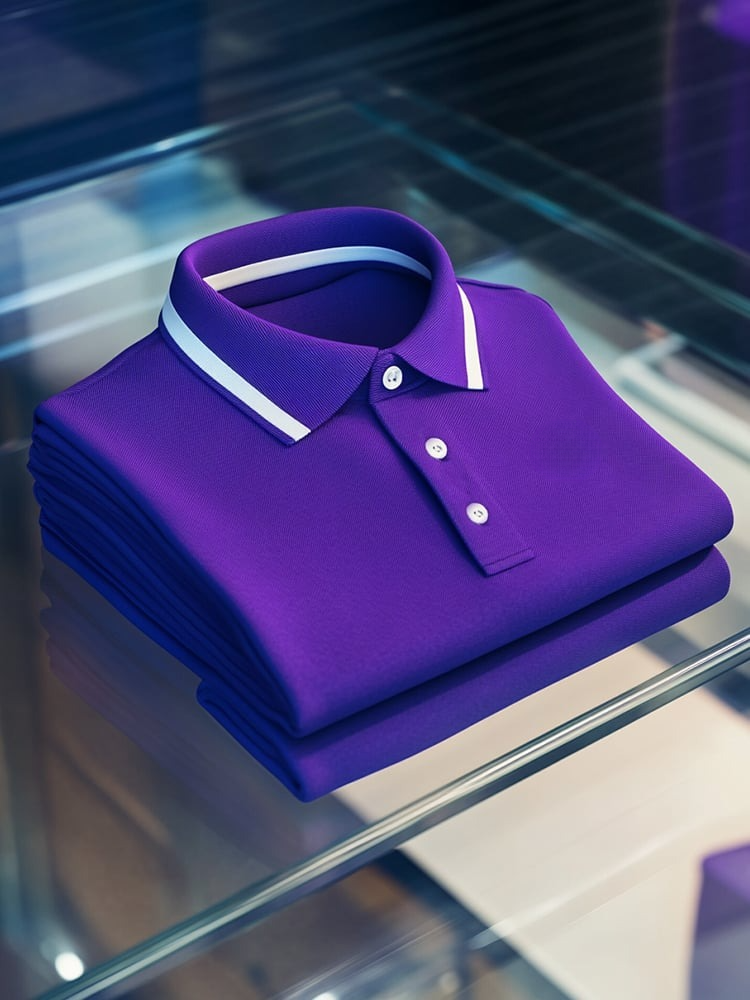 Camisa polo ejecutivo casual Button de manga corta para hombre