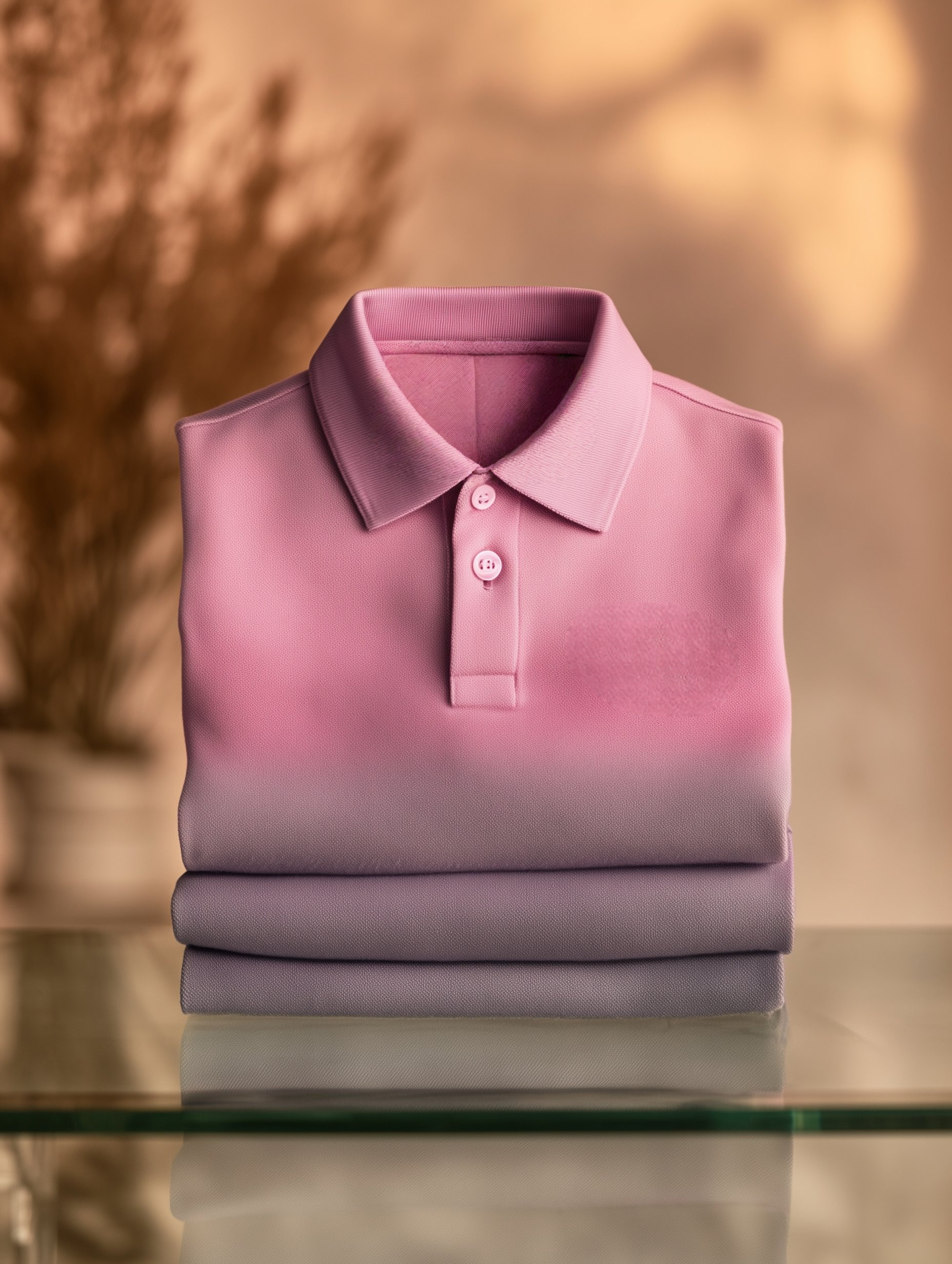 Camisa polo clásico ejecutivo Old Money Button de manga corta para hombre