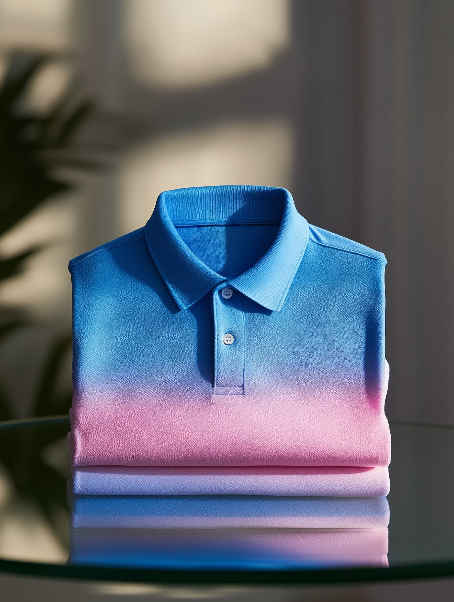 Camisa polo clásico ejecutivo Old Money Button de manga corta para hombre