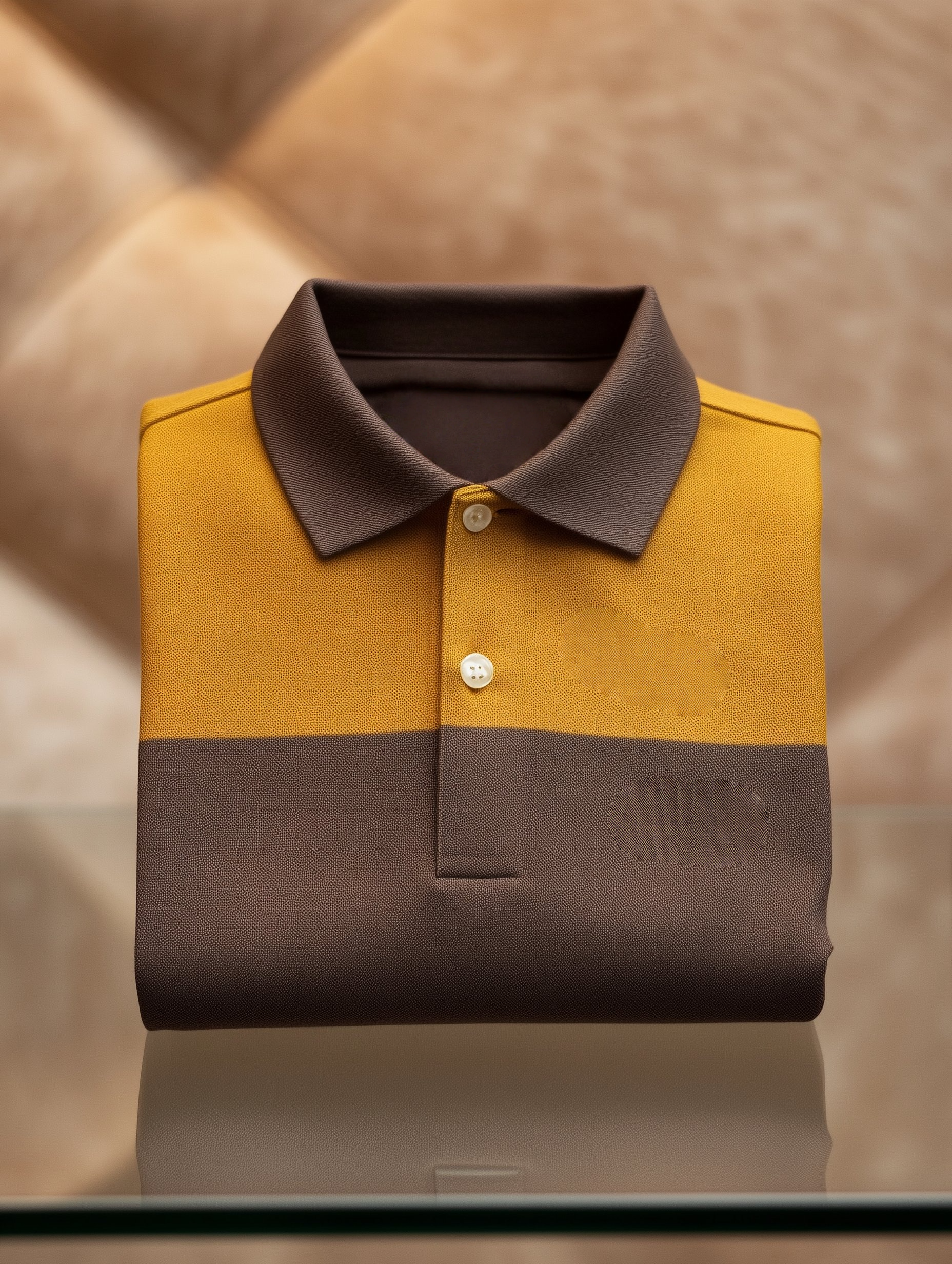 Camisa polo clásico ejecutivo Old Money Button de manga corta para hombre