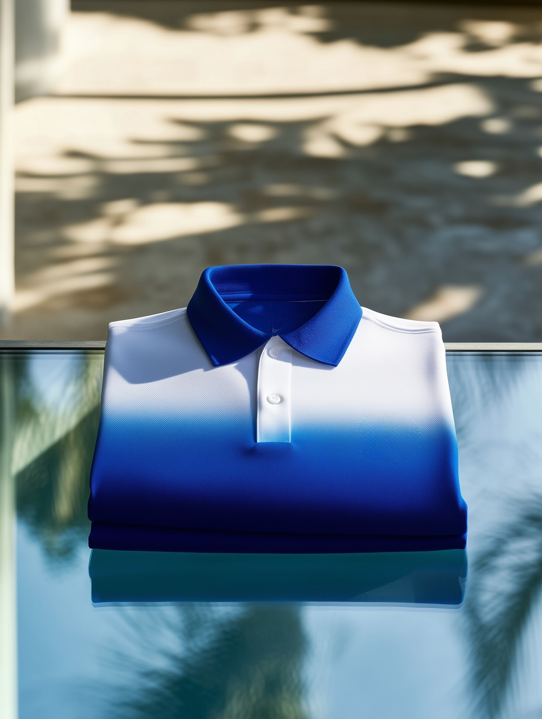 Camisa polo clásico ejecutivo Old Money Button de manga corta para hombre