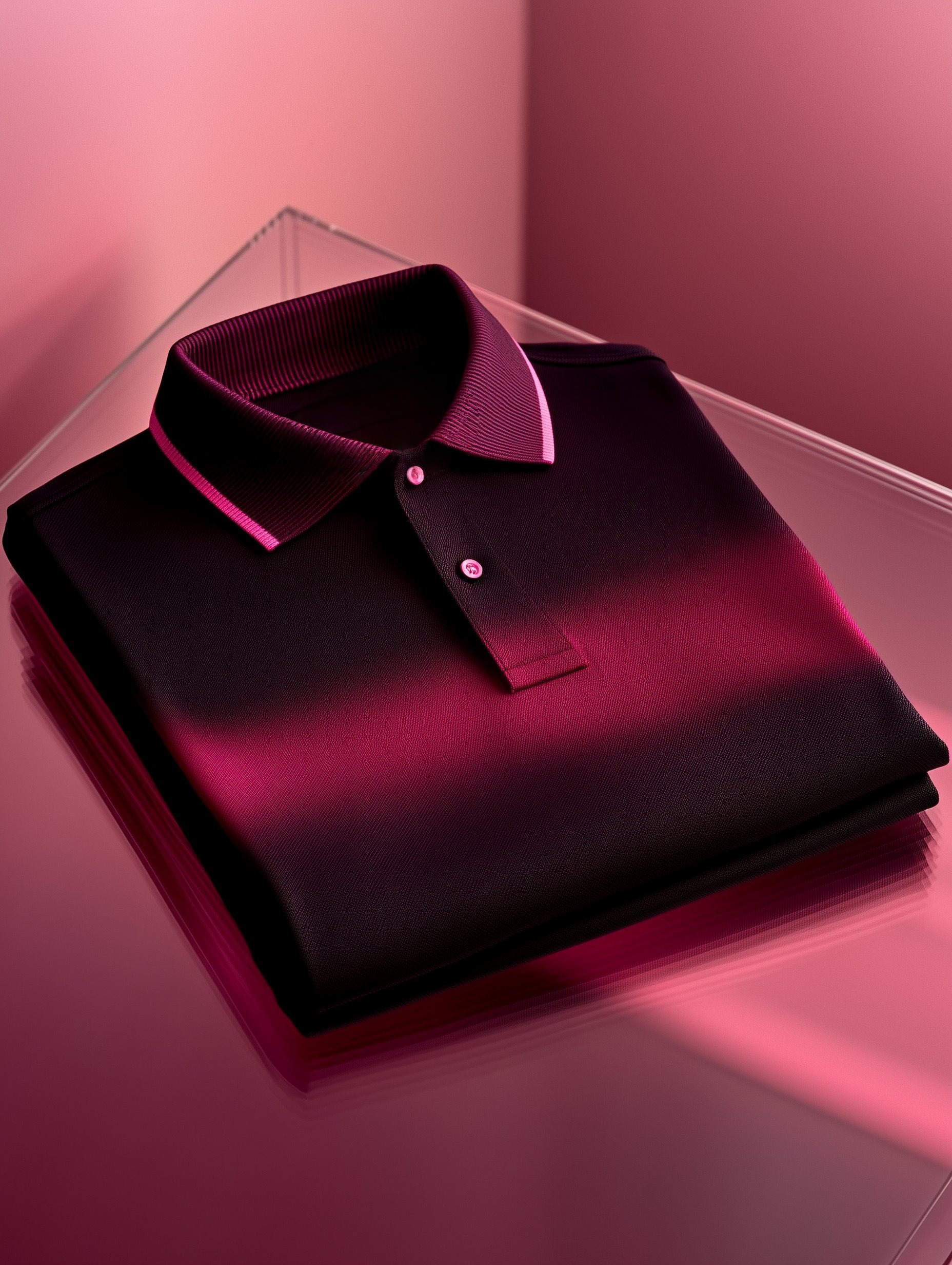 Camisa polo clásico ejecutivo Old Money Button de manga corta para hombre