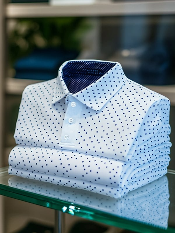 Camisa polo clásico ejecutivo Button de manga corta para hombre