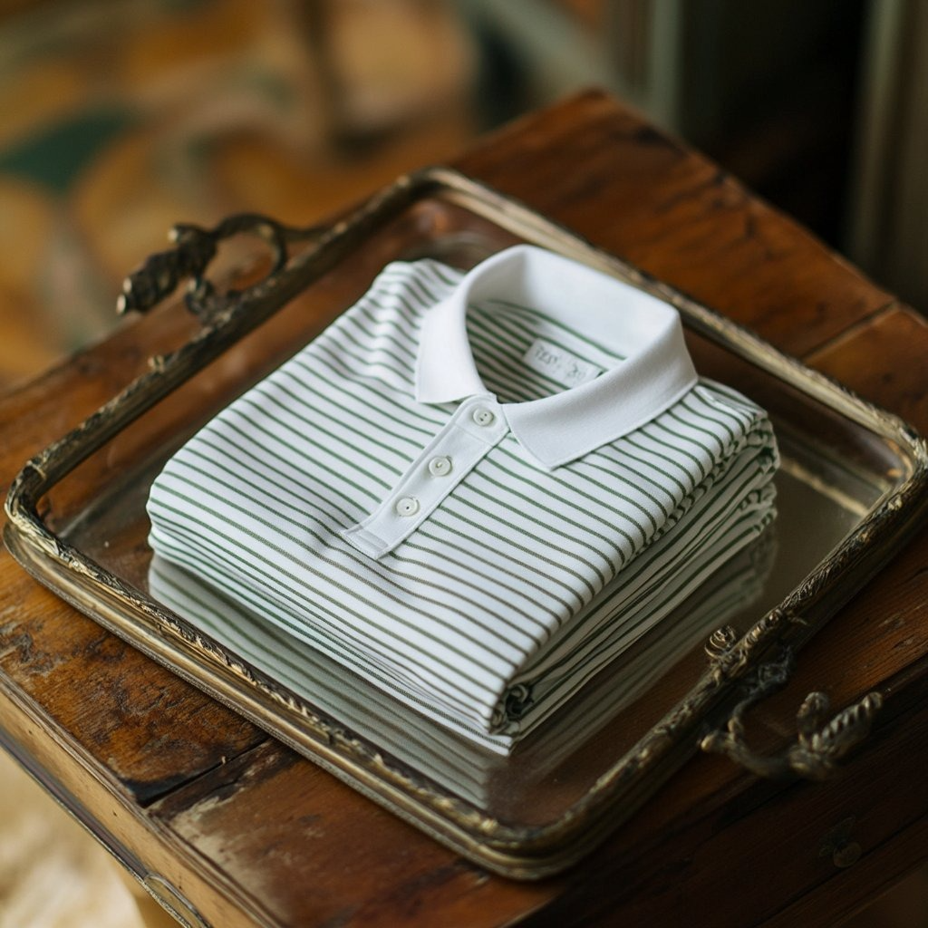 Camisa polo ejecutivo casual bordado Button de manga corta para hombre
