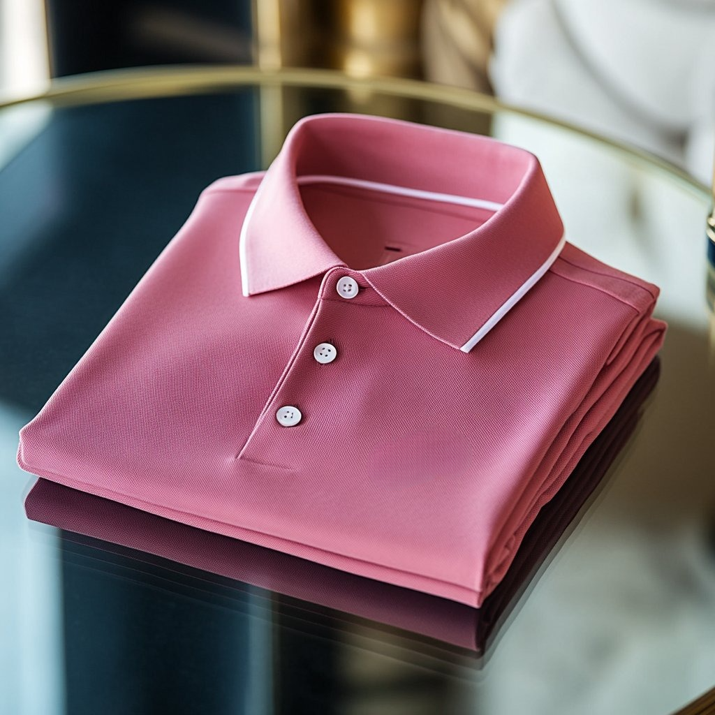 Camisa polo ejecutivo casual bordado Button de manga corta para hombre