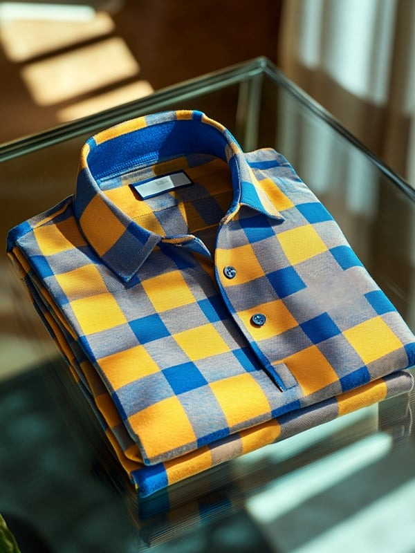 Camisa polo clásico ejecutivo Logo Button de manga corta para hombre