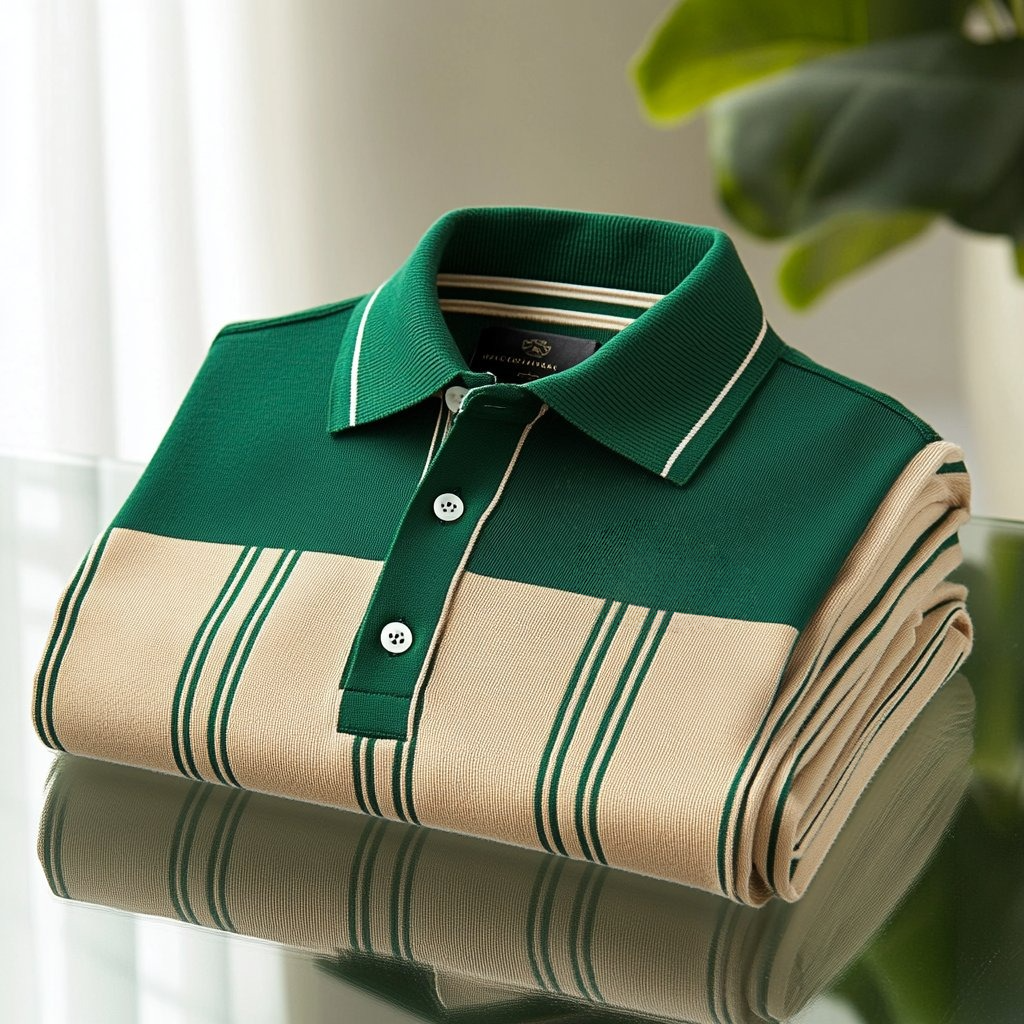 Camisa polo ejecutivo casual bordado Button de manga corta para hombre