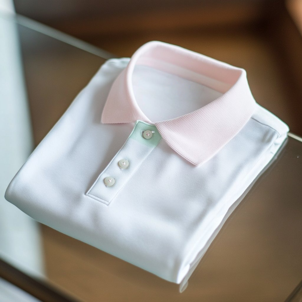Camisa polo ejecutivo casual bordado Button de manga corta para hombre