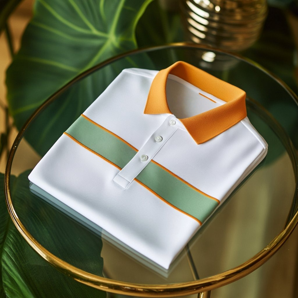 Camisa polo ejecutivo casual bordado Button de manga corta para hombre