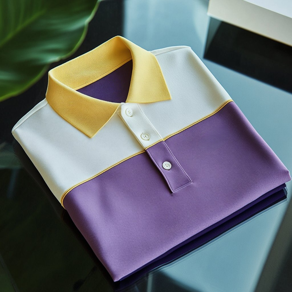Camisa polo ejecutivo casual bordado Button de manga corta para hombre
