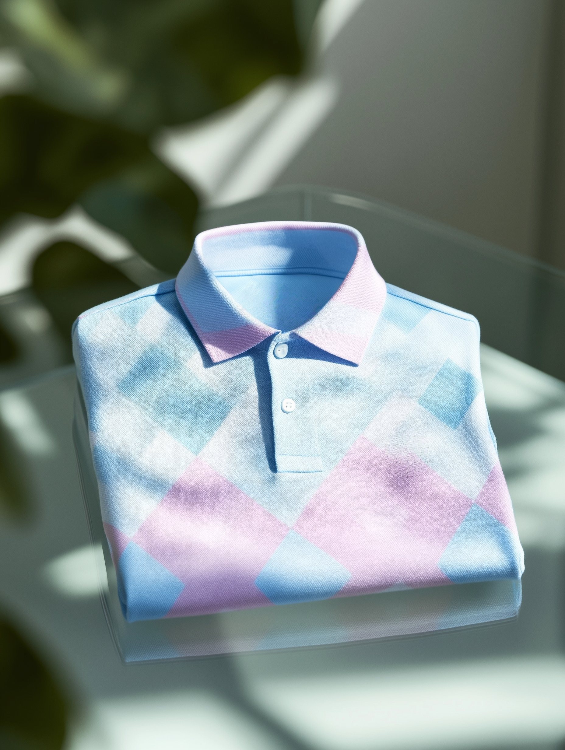 Camisa polo clásico ejecutivo Old Money Button de manga corta para hombre