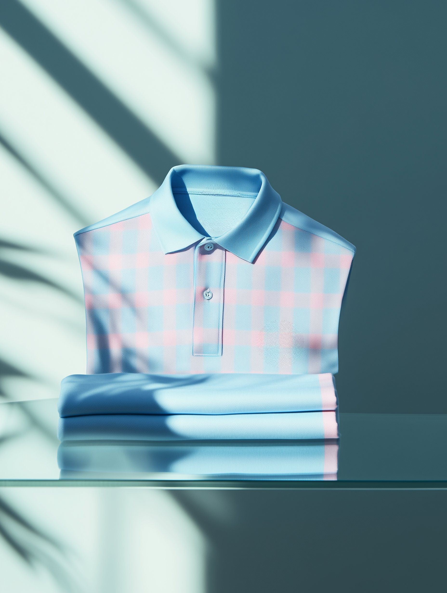 Camisa polo clásico ejecutivo Old Money Button de manga corta para hombre