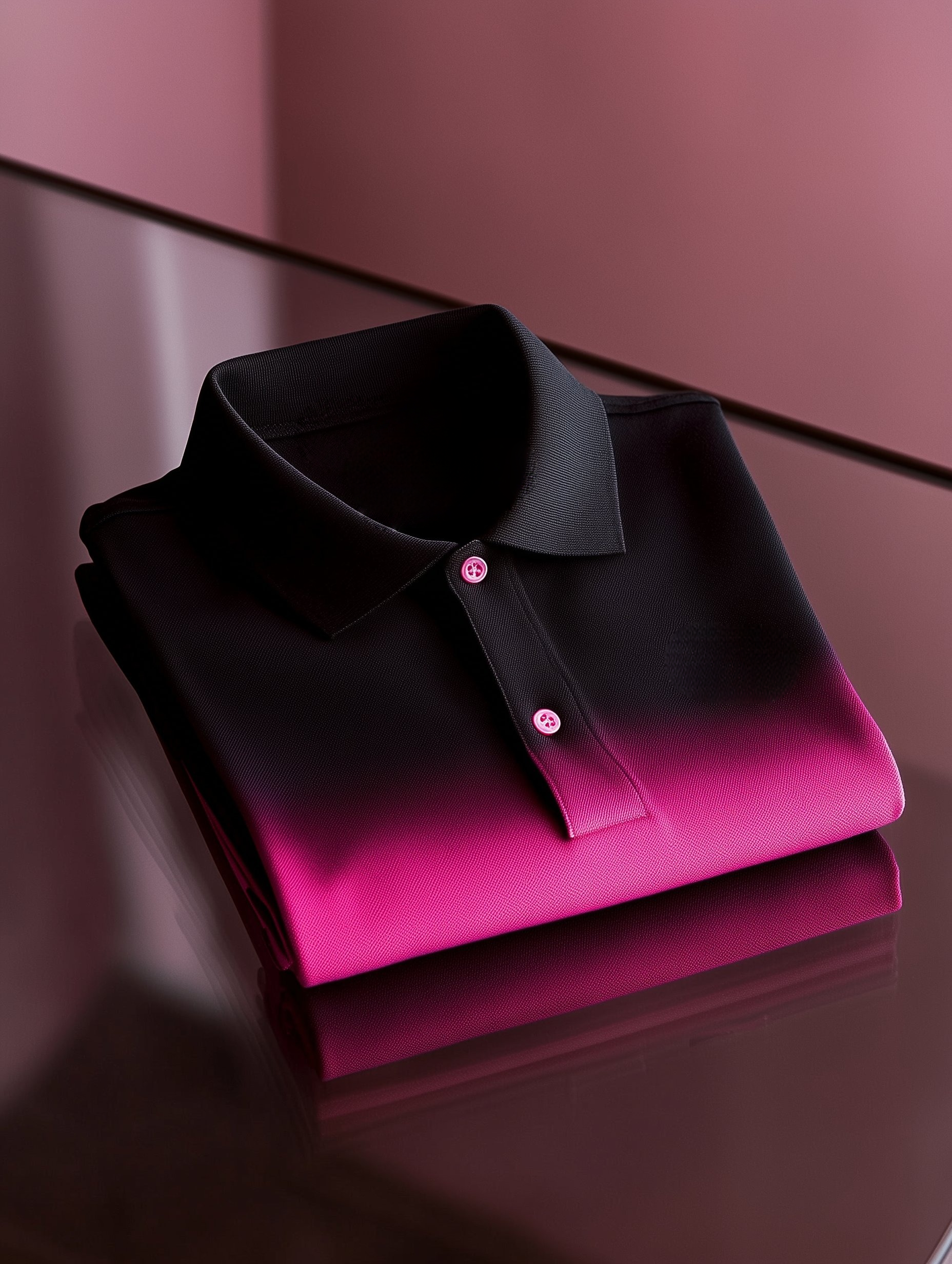 Camisa polo clásico ejecutivo Old Money Button de manga corta para hombre