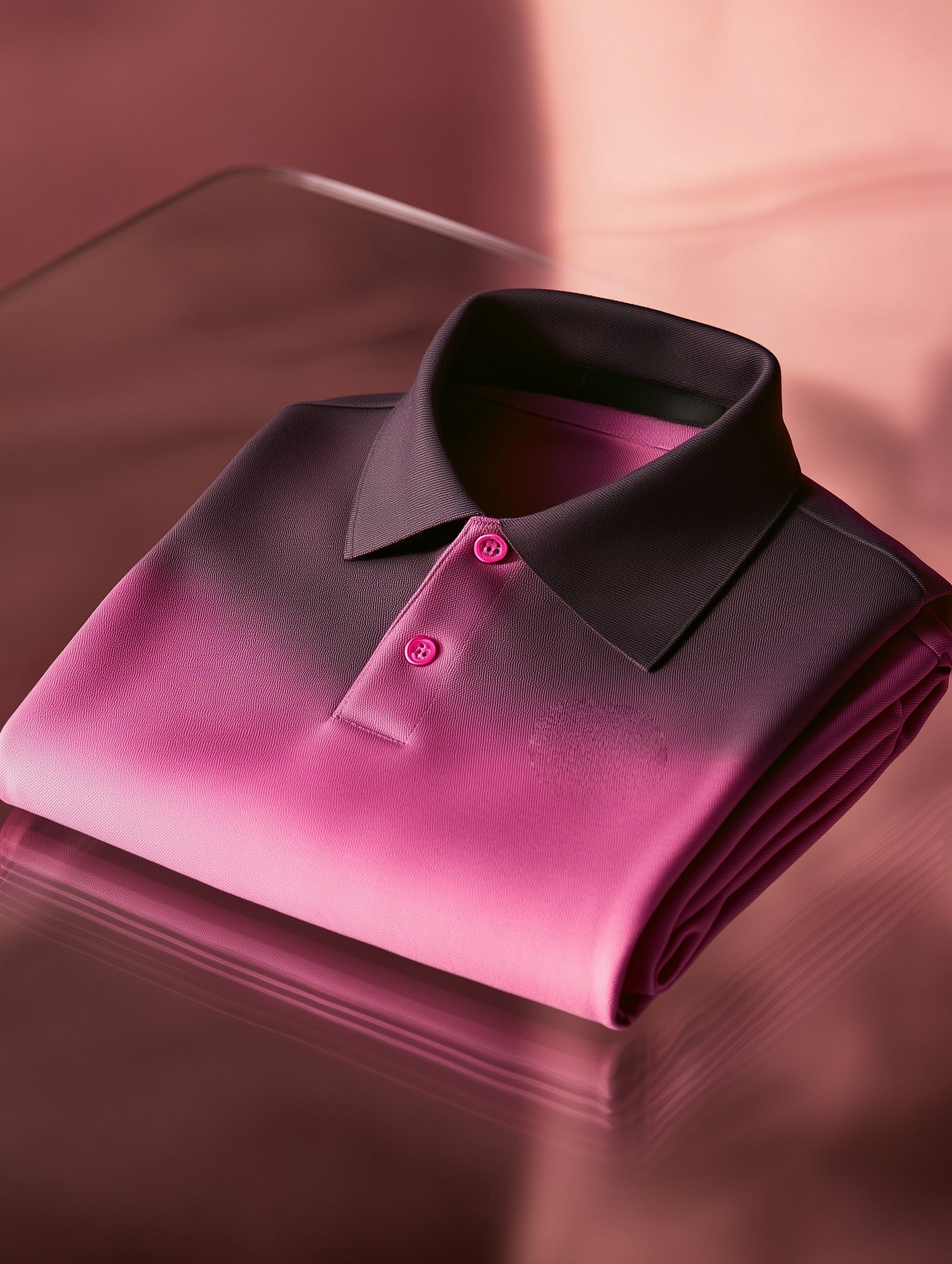 Camisa polo clásico ejecutivo Old Money Button de manga corta para hombre