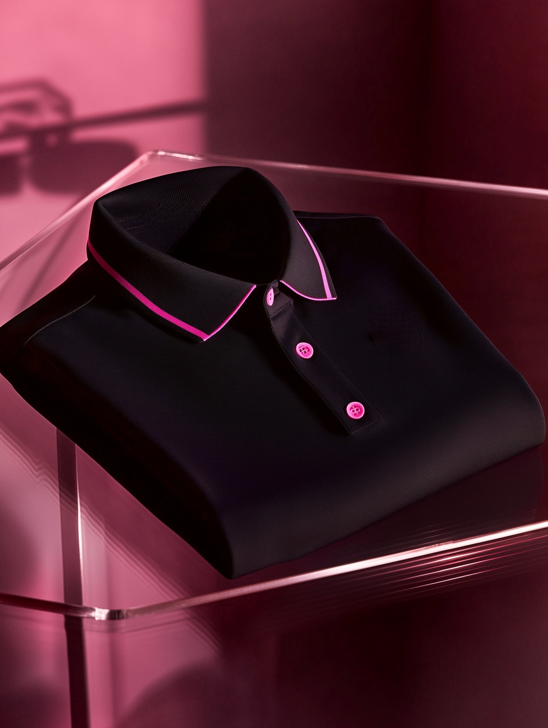 Camisa polo clásico ejecutivo Old Money Button de manga corta para hombre
