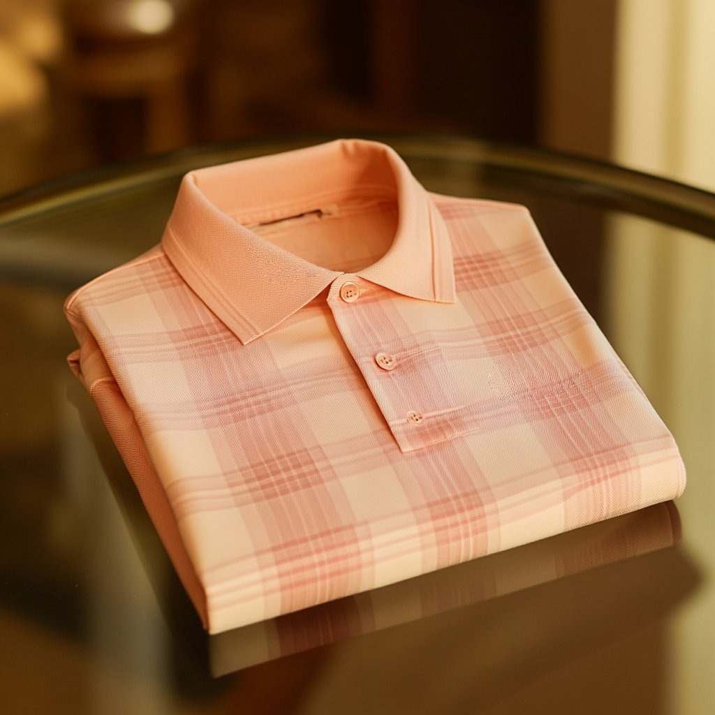 Camisa polo ejecutivo casual bordado Button de manga corta para hombre