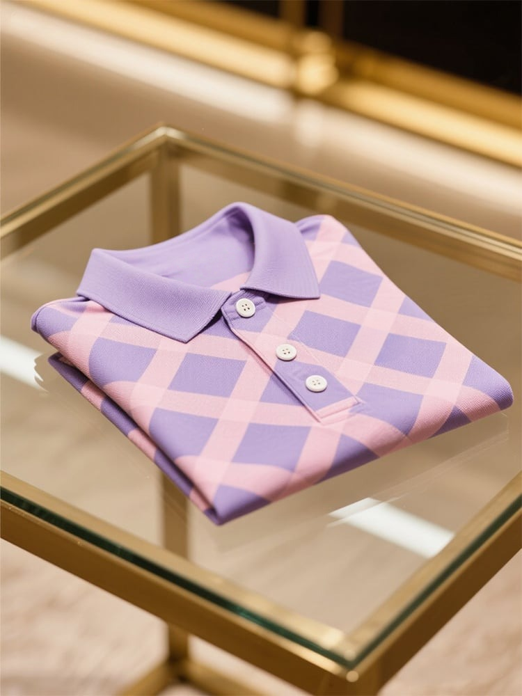 Camisa polo ejecutivo casual Button de manga corta para hombre