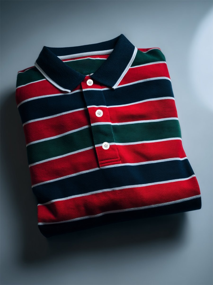 Camisa polo ejecutivo casual Button de manga corta para hombre
