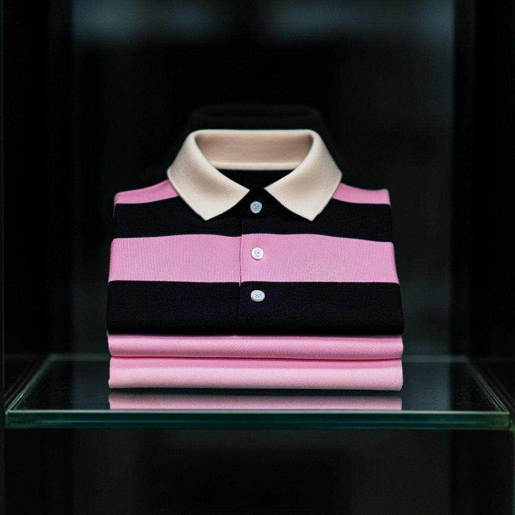 Camisa polo ejecutivo casual bordado Button de manga corta para hombre