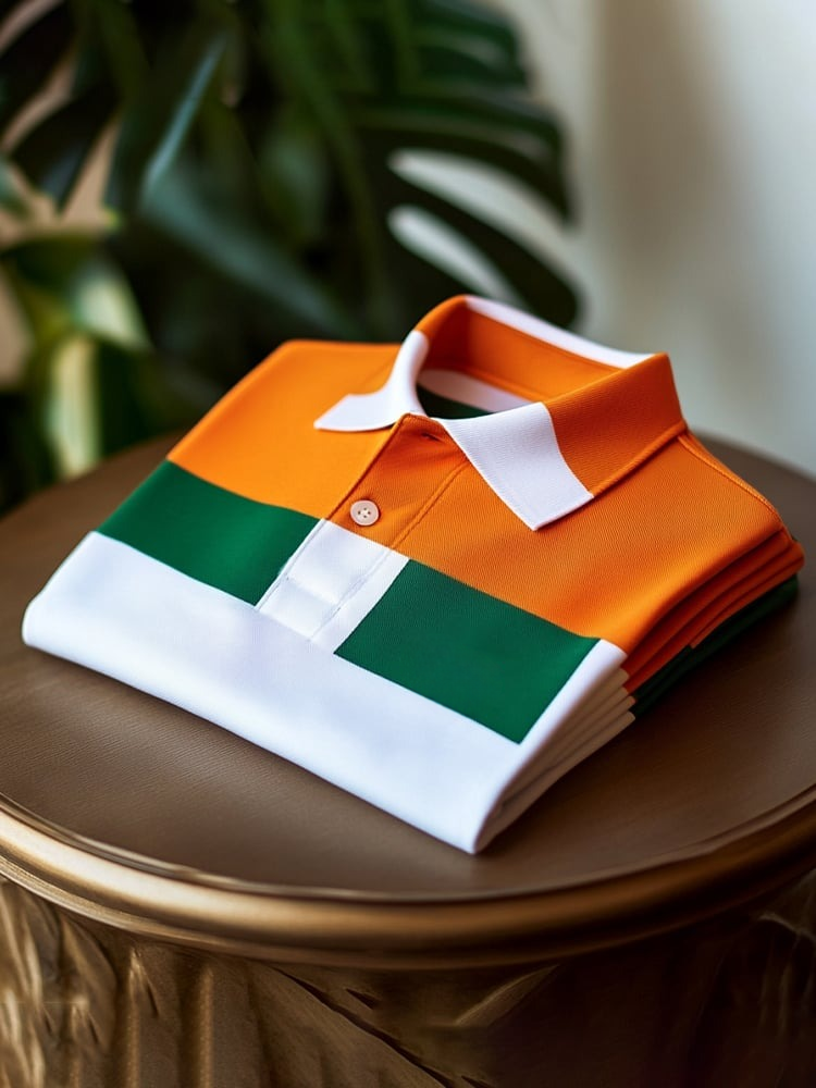 Camisa polo clásico ejecutivo Logo Button de manga corta para hombre