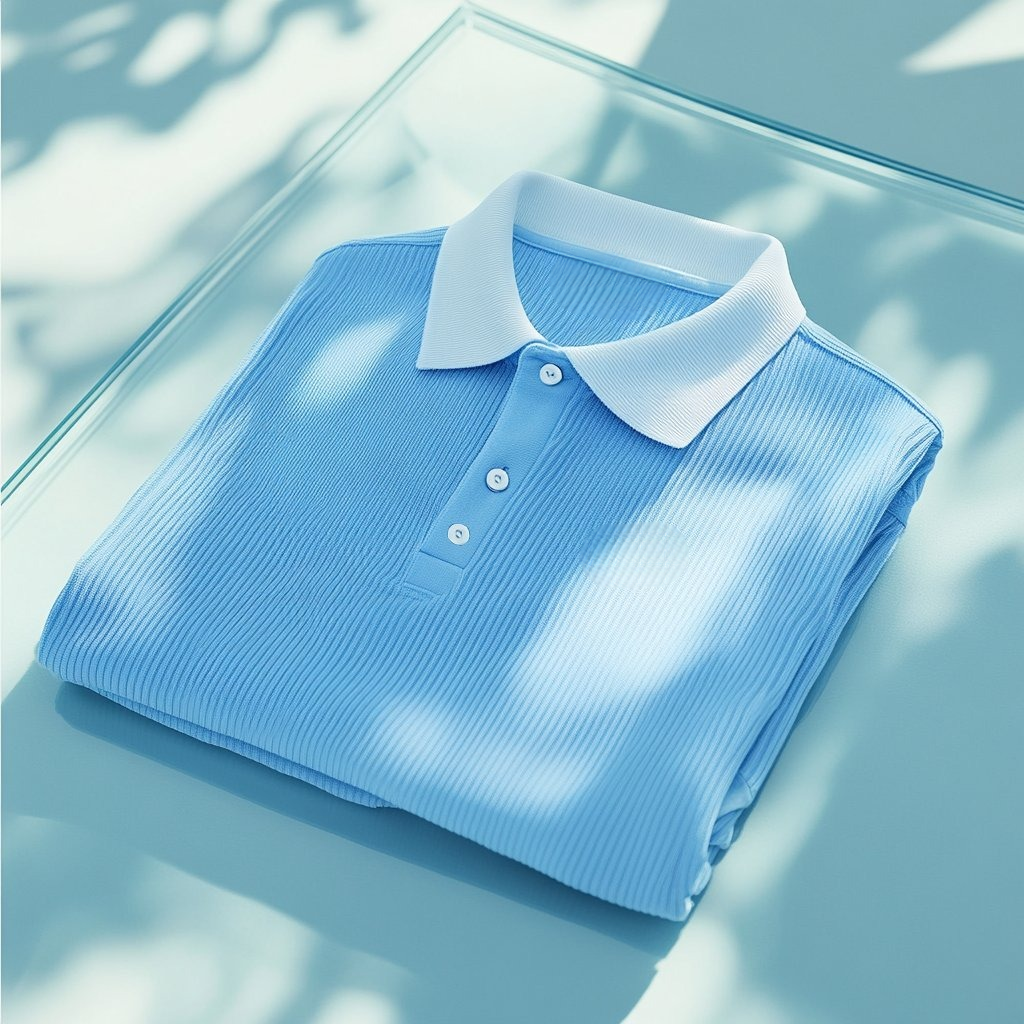 Camisa polo ejecutivo casual bordado Button de manga corta para hombre