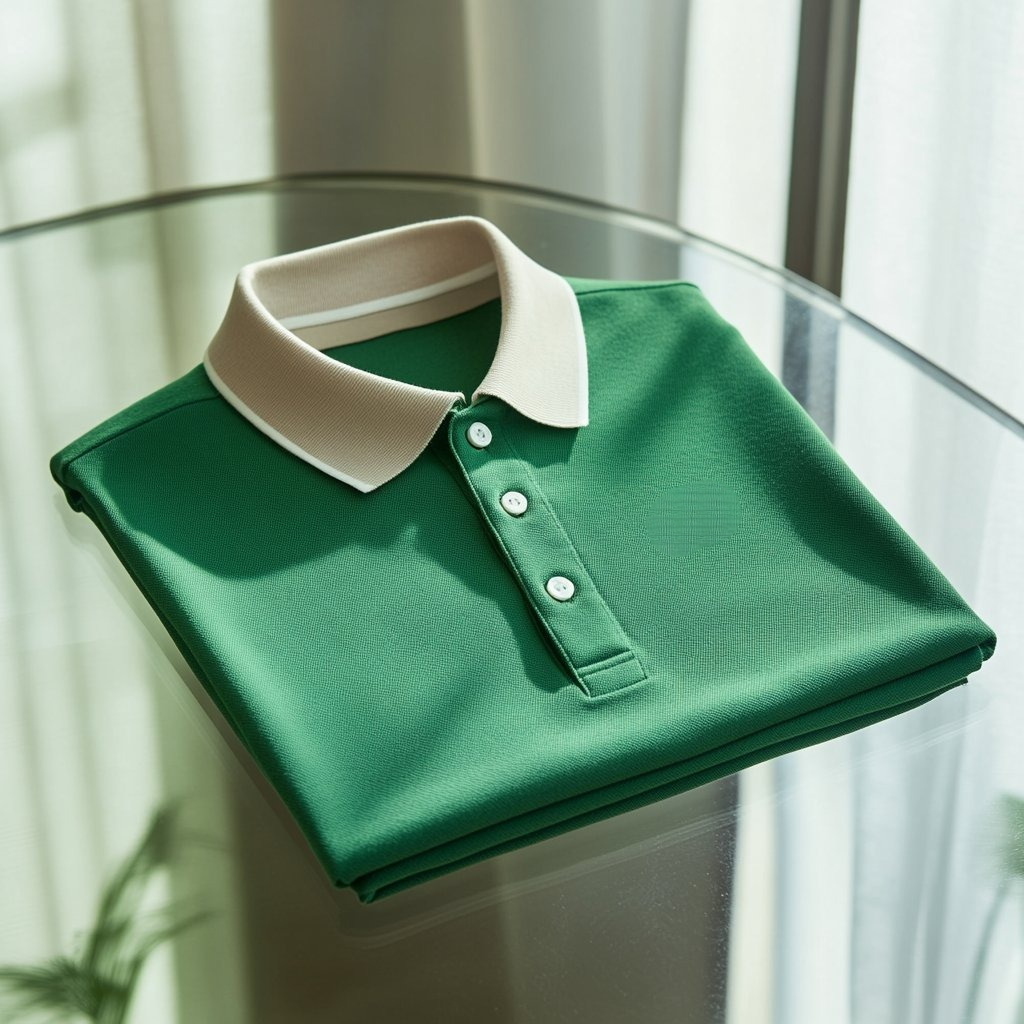 Camisa polo ejecutivo casual bordado Button de manga corta para hombre