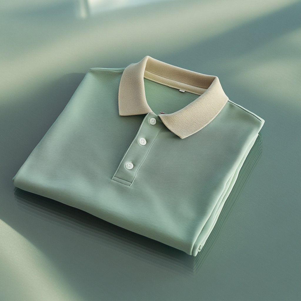 Camisa polo ejecutivo casual bordado Button de manga corta para hombre