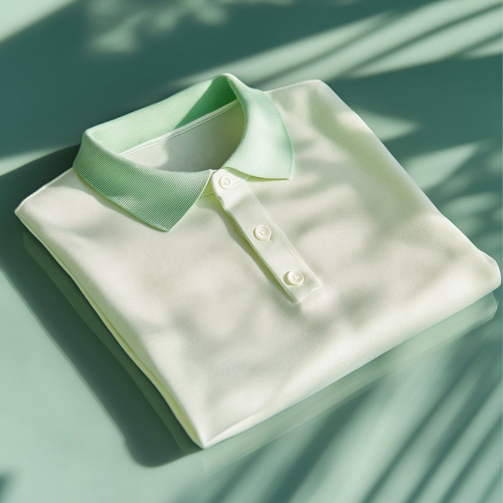 Camisa polo ejecutivo casual bordado Button de manga corta para hombre