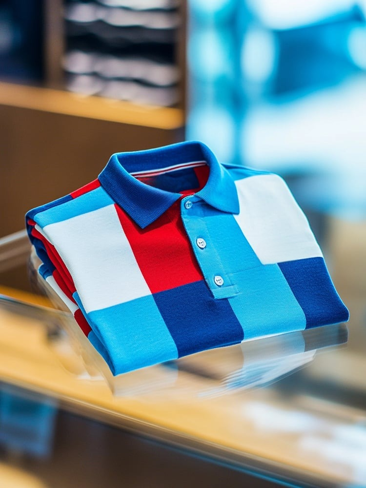Camisa polo ejecutivo casual Button de manga corta para hombre