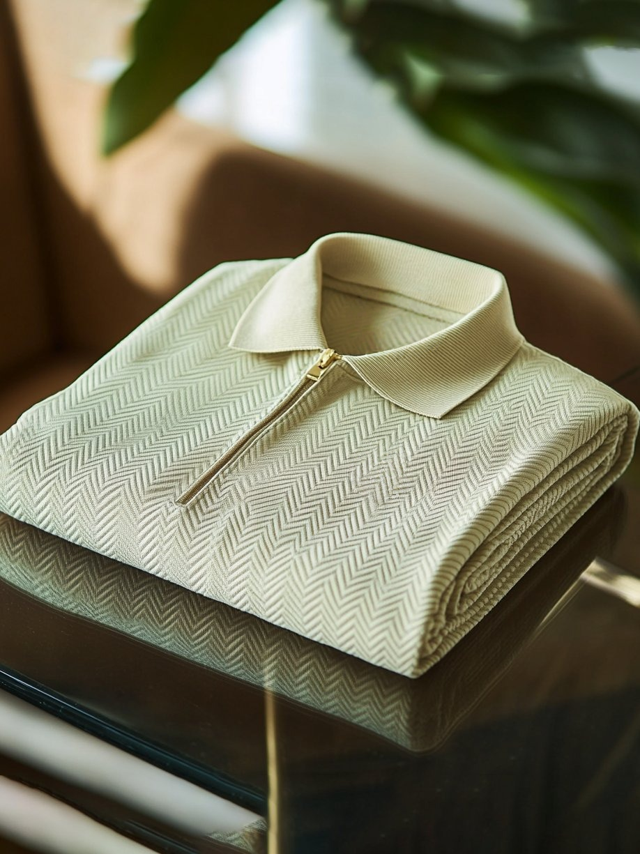 Camisa polo ejecutivo casual bordado Button de manga corta para hombre