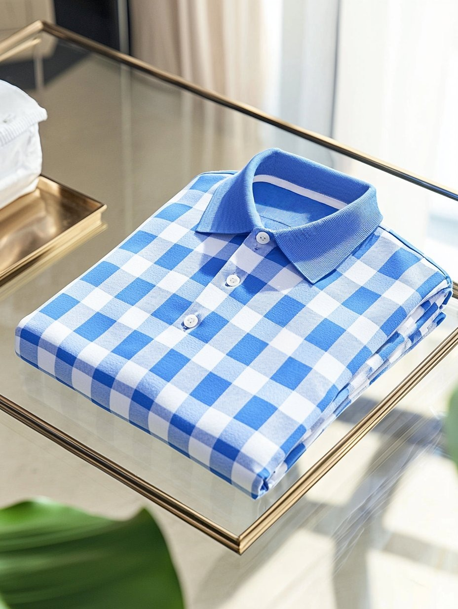 Camisa polo ejecutivo casual bordado Button de manga corta para hombre