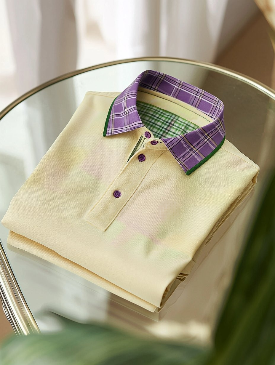 Camisa polo ejecutivo casual bordado Button de manga corta para hombre