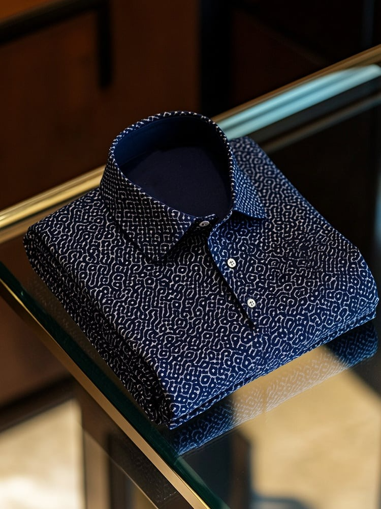 Camisa polo ejecutivo casual Button de manga corta para hombre