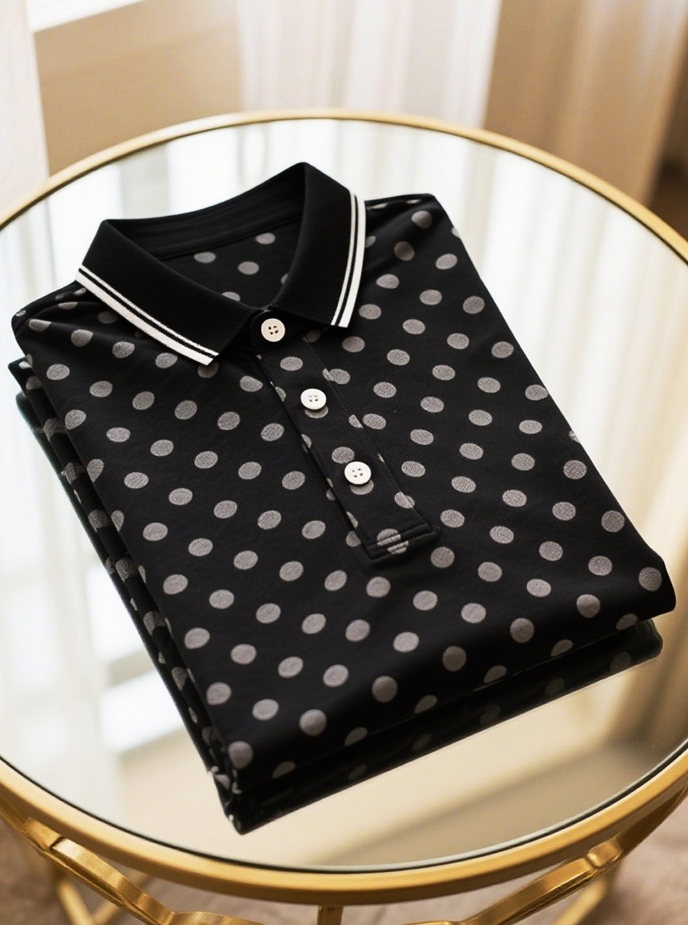 Camisa polo ejecutivo Union Jack casual Button de manga corta para hombre