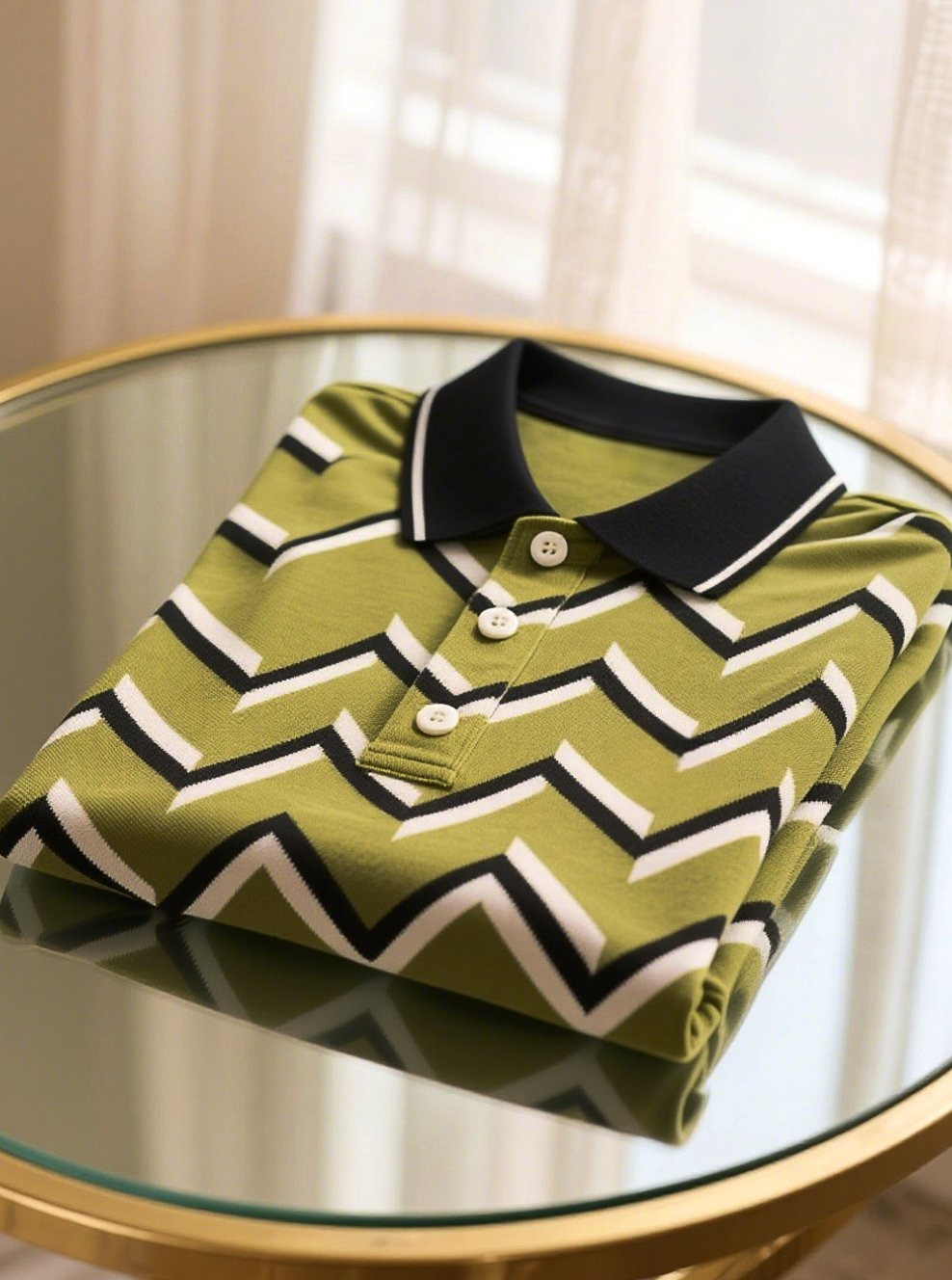 Camisa polo ejecutivo Union Jack casual Button de manga corta para hombre