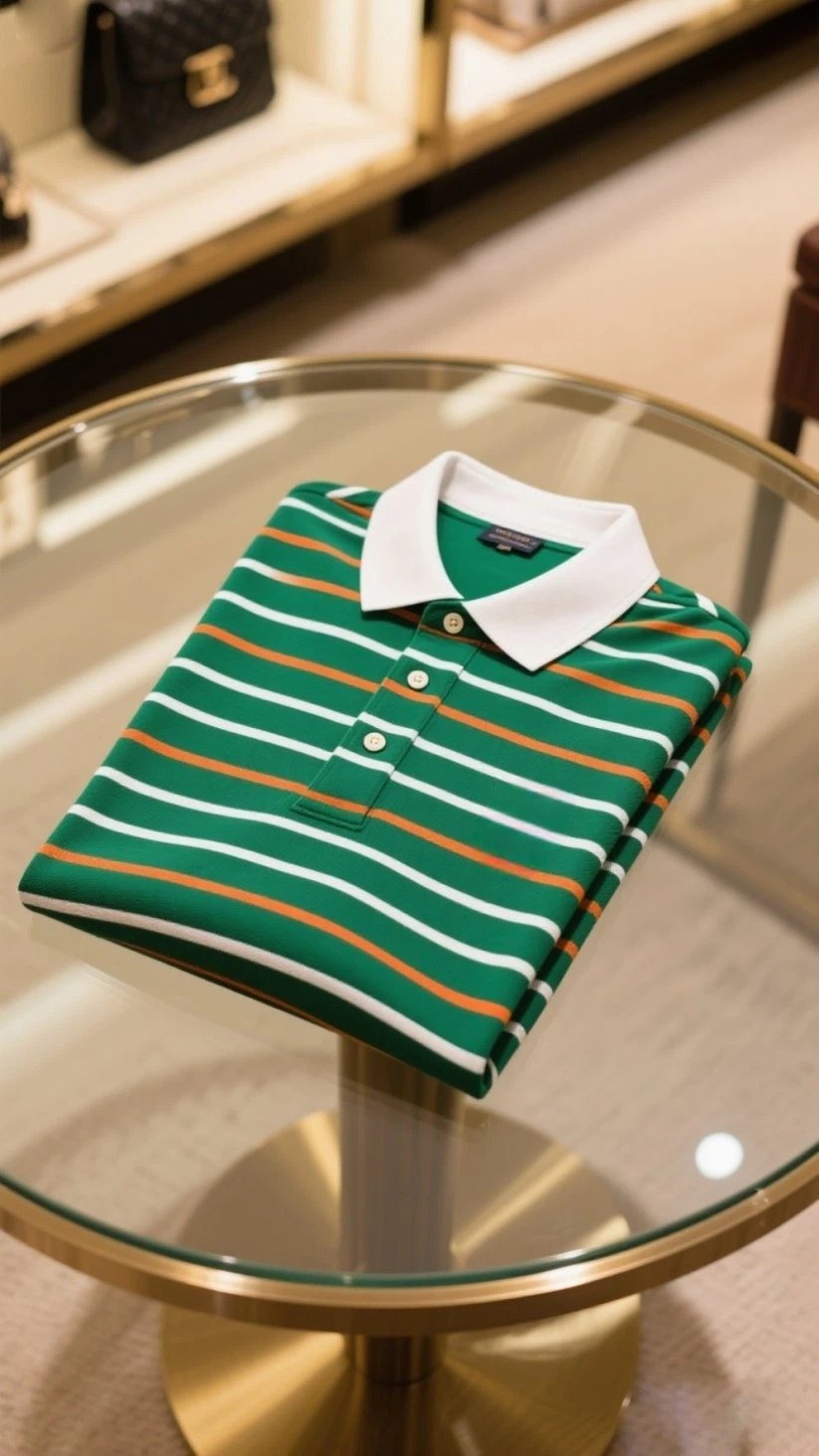 Camisa polo ejecutivo casual Button de manga corta para hombre
