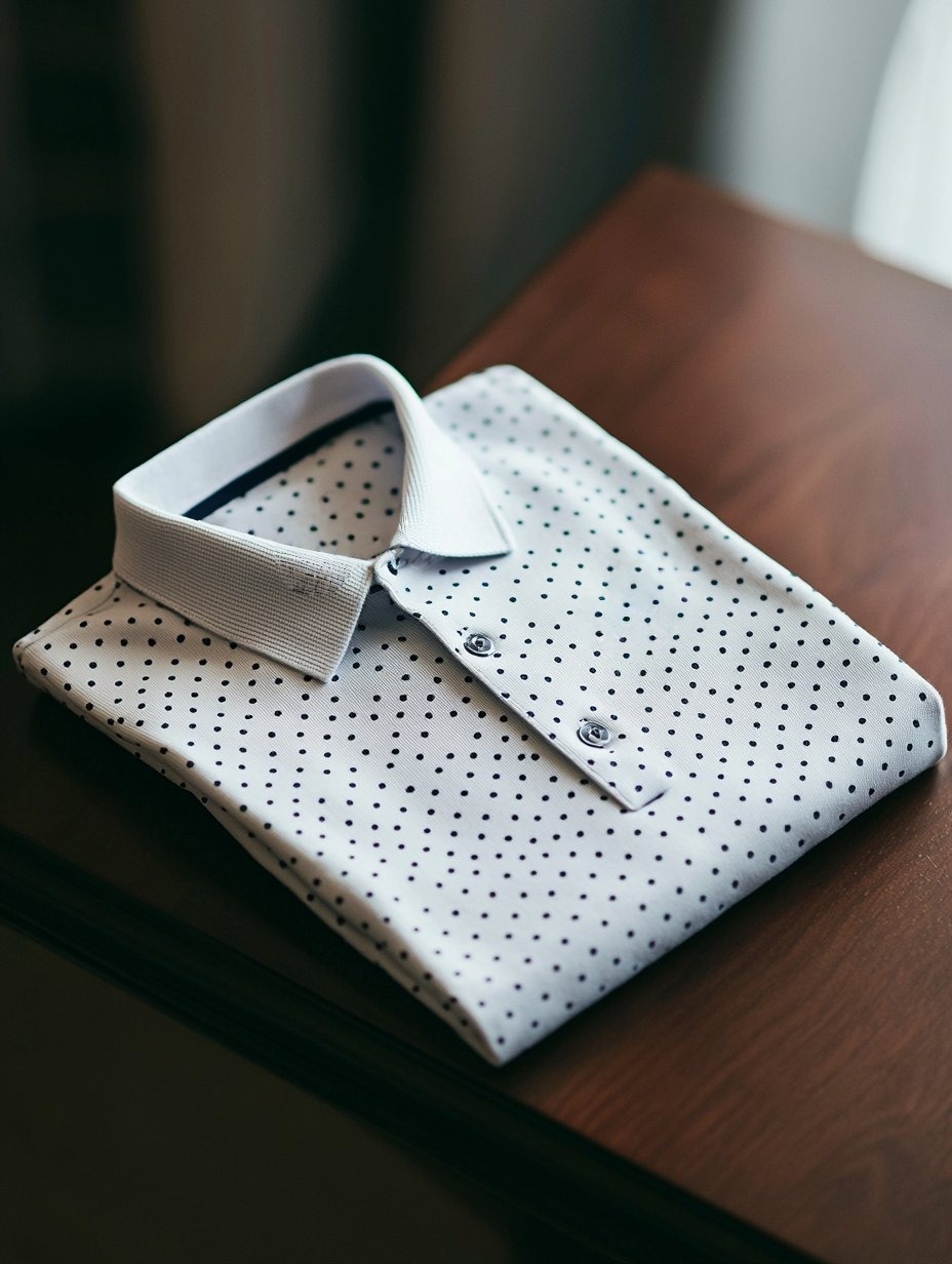 Camisa polo ejecutivo casual Button de manga corta para hombre