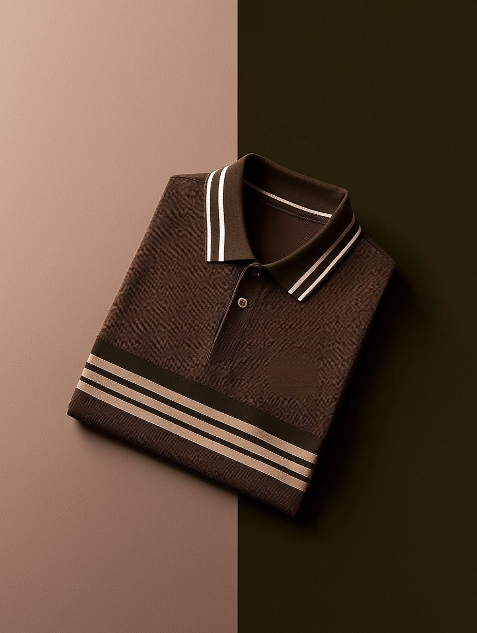 Camisa polo ejecutivo casual Button de manga corta para hombre