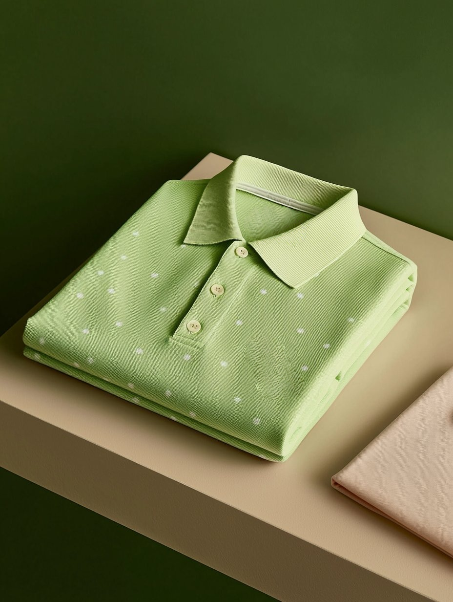 Camisa polo ejecutivo casual Button de manga corta para hombre