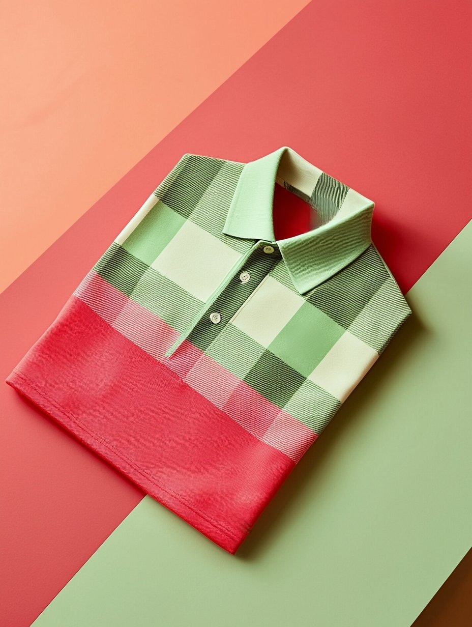 Camisa polo ejecutivo casual Button de manga corta para hombre