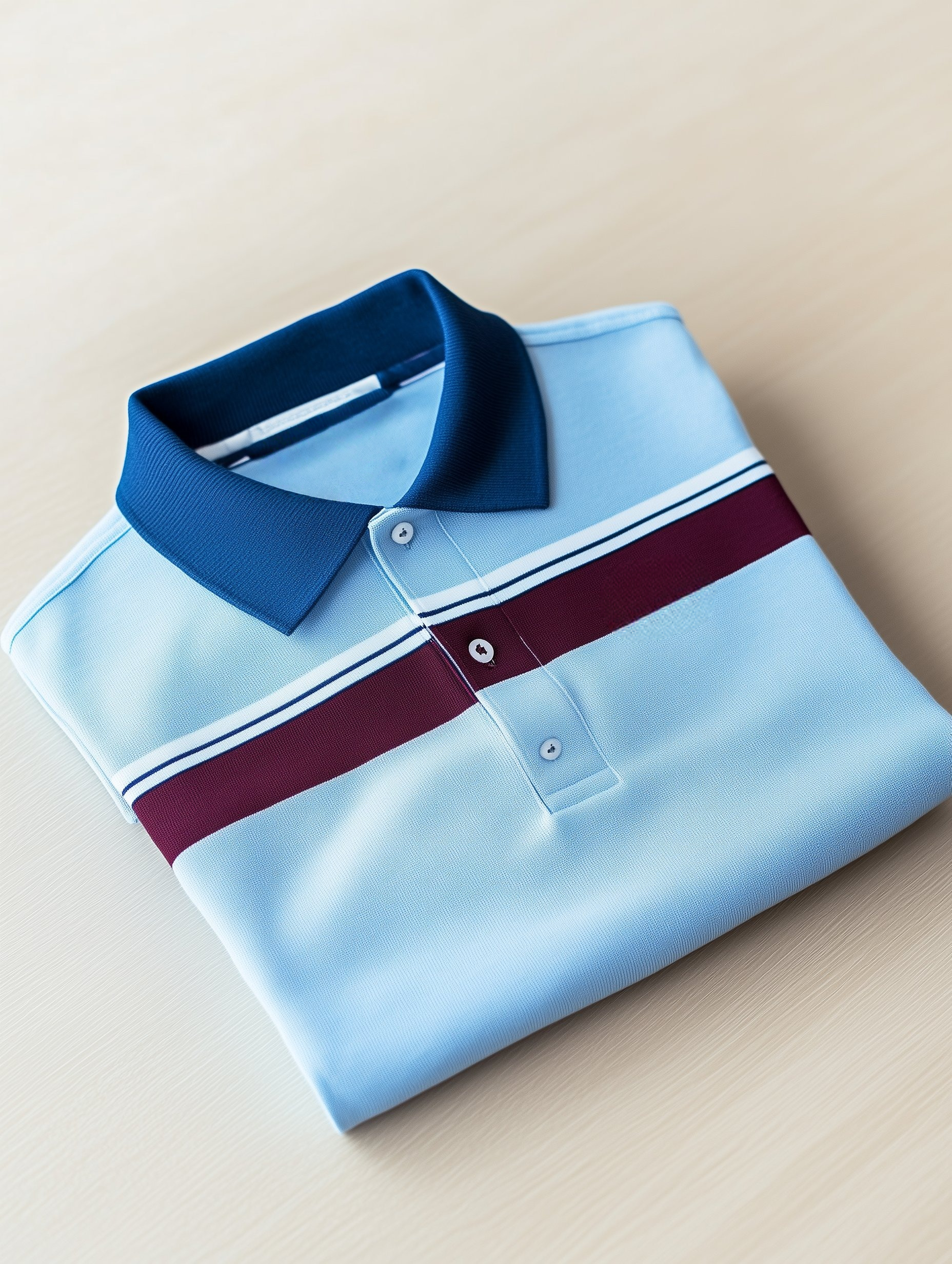 Camisa polo clásico ejecutivo Old Money Button de manga corta para hombre
