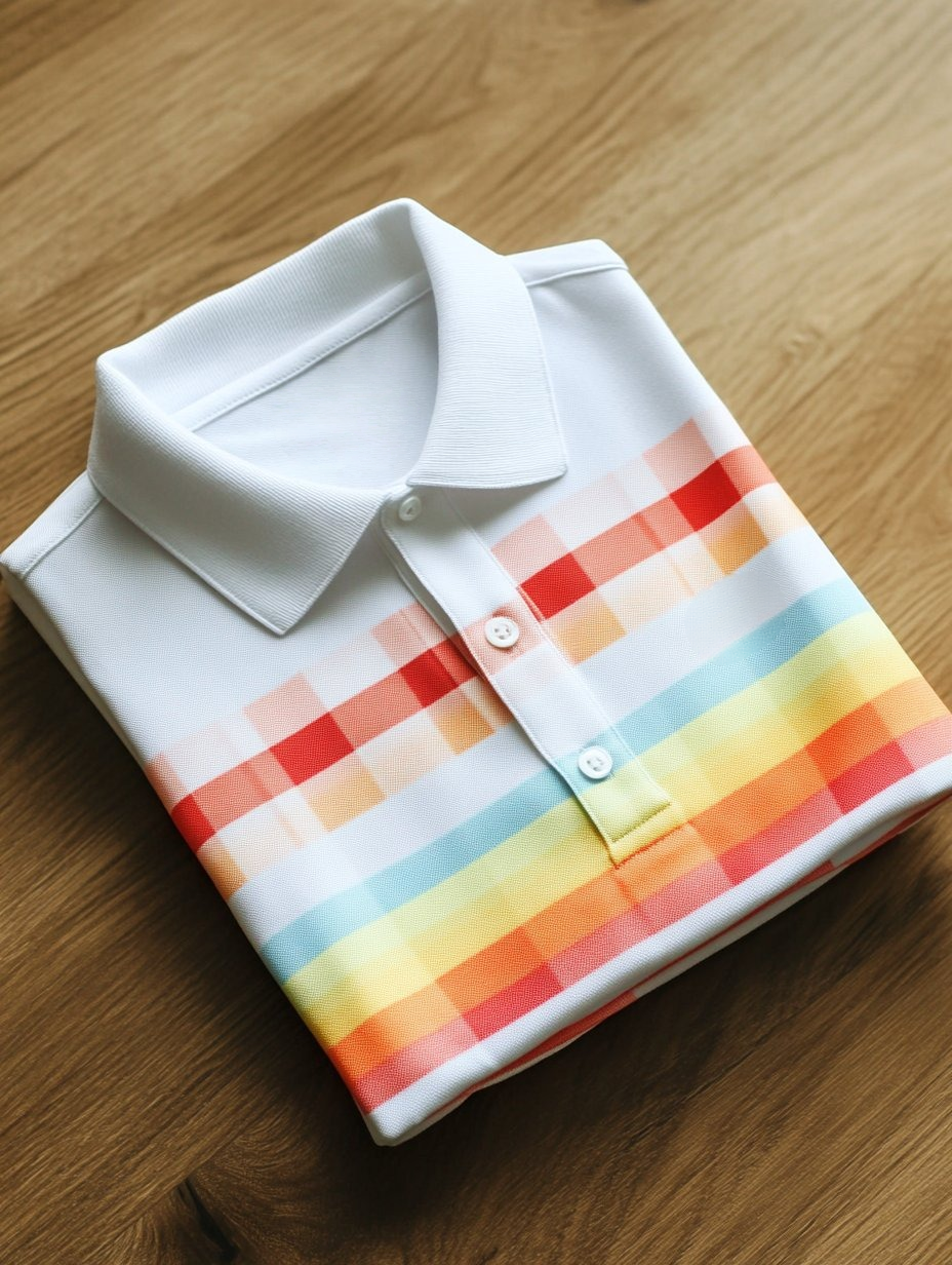 Camisa polo ejecutivo casual Button de manga corta para hombre