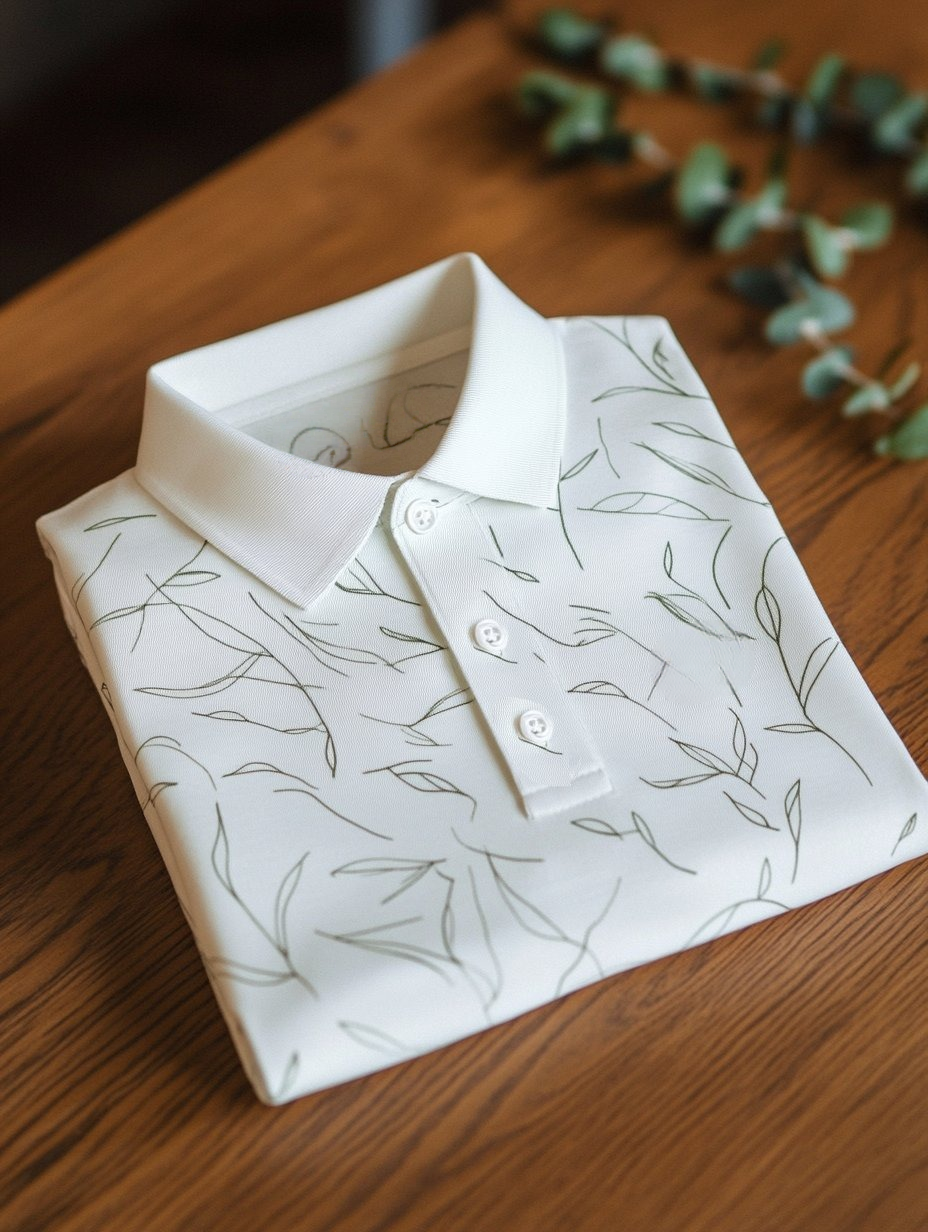 Camisa polo ejecutivo casual Button de manga corta para hombre