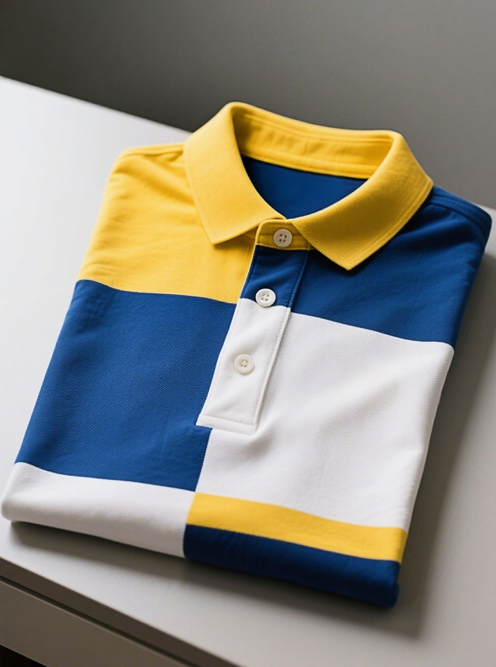 Camisa polo ejecutivo casual Button de manga corta para hombre